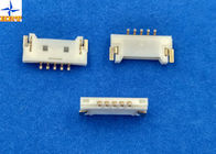1A AC / DC 90 Degree Wafer Connector With Brass / Gold Flash Pins SMT male connector